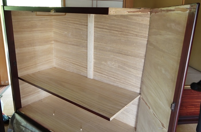 洋服タンスをラクに解体する道具 方法 ノコギリは不要 田舎暮らし3 0 ブログ