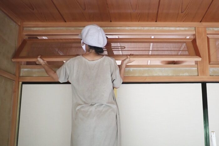 欄間のガラスの外し方はカンタンでした！ | もじゃロックのDIY田舎 